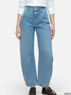 Closed Denim Ridge-x Barrel Jeans Tapered NWT